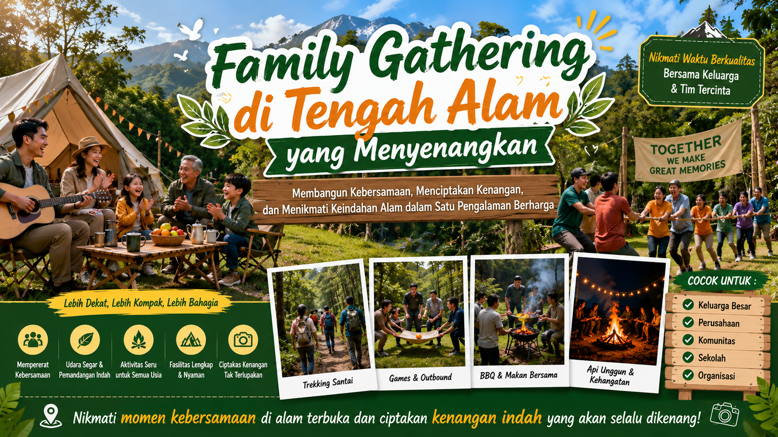 Read more about the article Family Gathering di Tengah Alam yang Menyenangkan