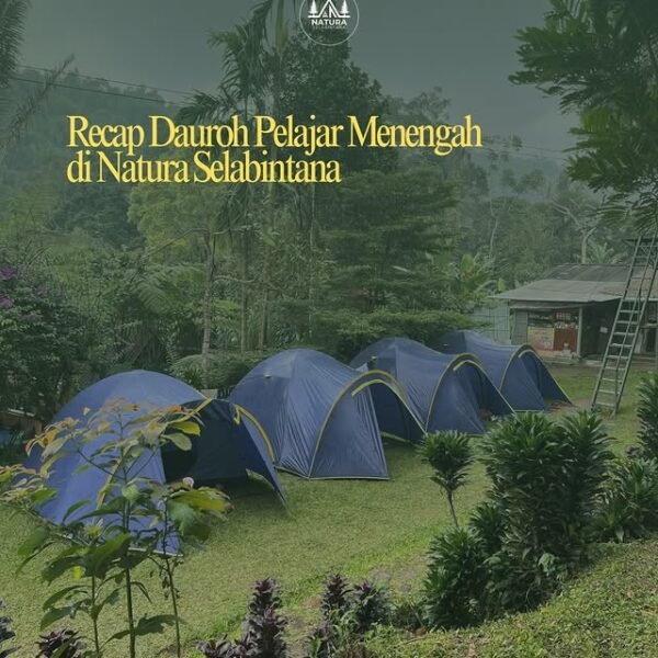 Camping Ground Bareng Teman Sekolah di Alam Sukabumi (2)