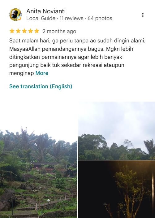 Testimoni & Review Bintang 5 Pengunjung Wisawatan Yang Puas (12)