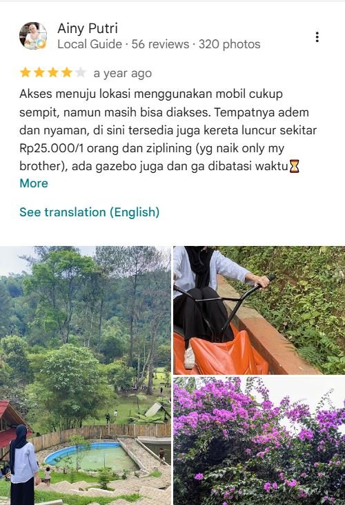 Testimoni & Review Bintang 5 Pengunjung Wisawatan Yang Puas (18)