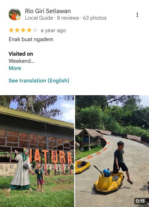 Testimoni & Review Bintang 5 Pengunjung Wisawatan Yang Puas (24)