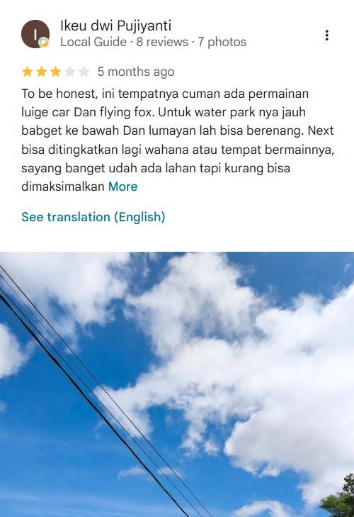 Testimoni & Review Bintang 5 Pengunjung Wisawatan Yang Puas (25)