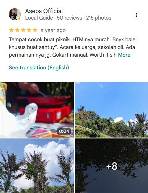 Testimoni & Review Bintang 5 Pengunjung Wisawatan Yang Puas (4)