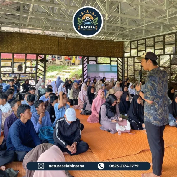 Venue Event Komunitas Kantor Keluarga Instandi di Alam Natura Sukabumi (1)