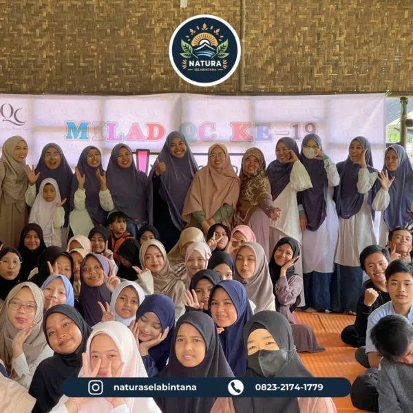Venue Event Komunitas Kantor Keluarga Instandi di Alam Natura Sukabumi (2)