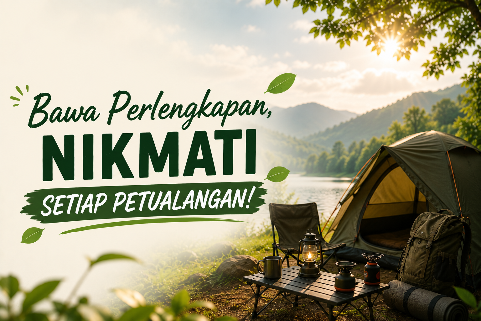 Read more about the article 10 Peralatan Camping yang Sebaiknya Dibawa
