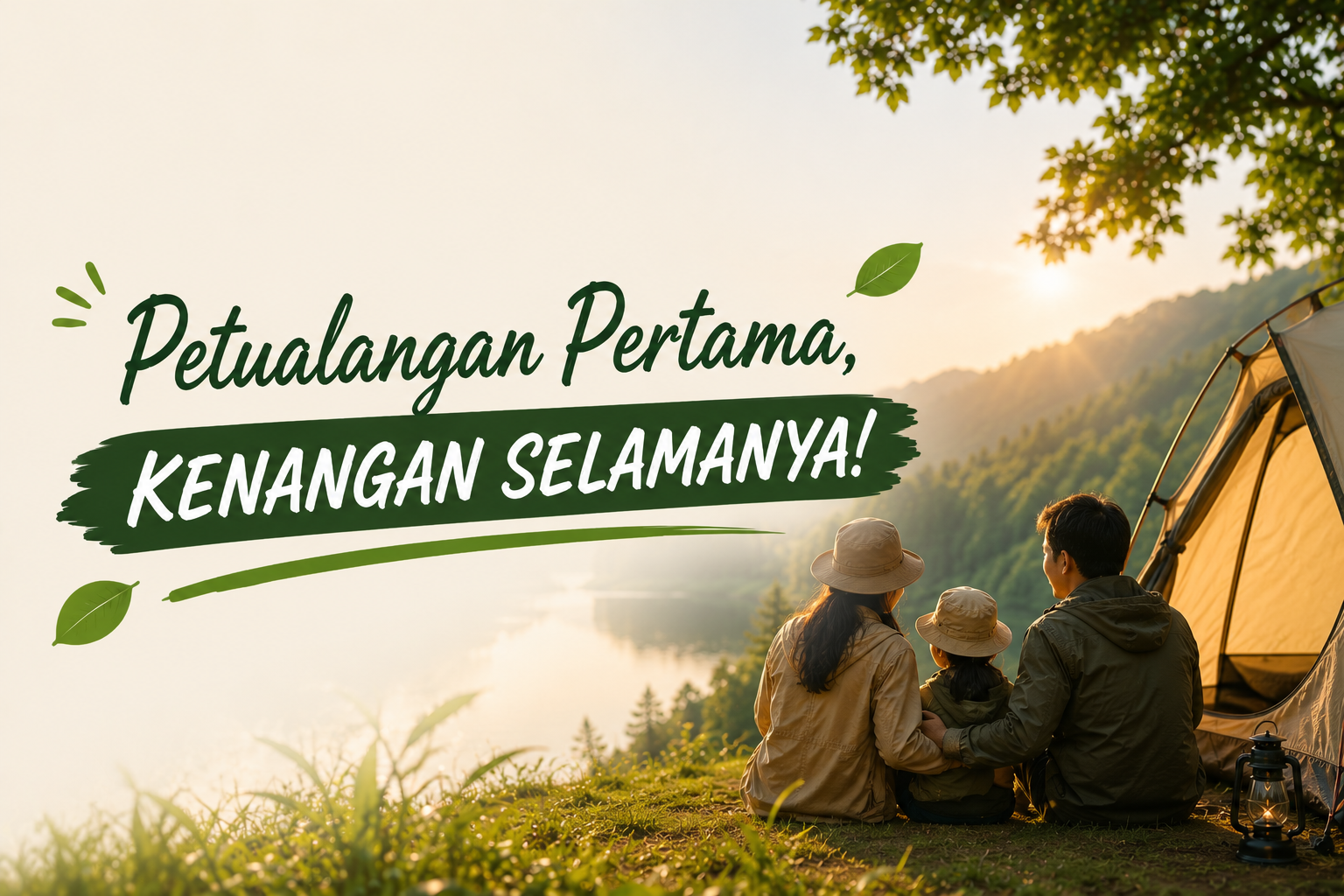 Read more about the article Tips Mengajak Anak Pertama Kali Camping